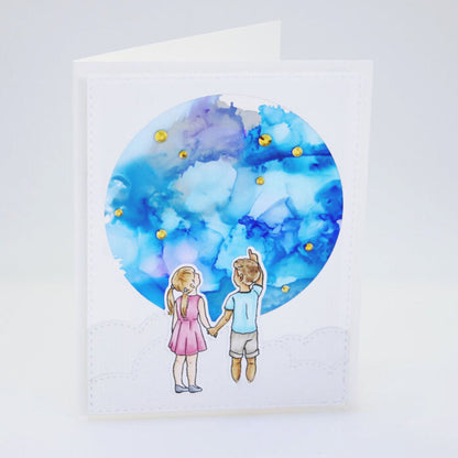 Tim Holtz Alcohol Pearls Villainous / Tinta al Alcohol Aperlada Morado Tintas al Alcohol Ranger