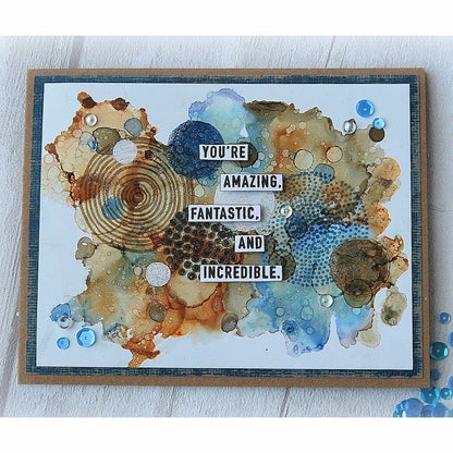 Tim Holtz Alcohol Pearls Mineral / Tinta al Alcohol Aperlada Café Tintas al Alcohol Ranger