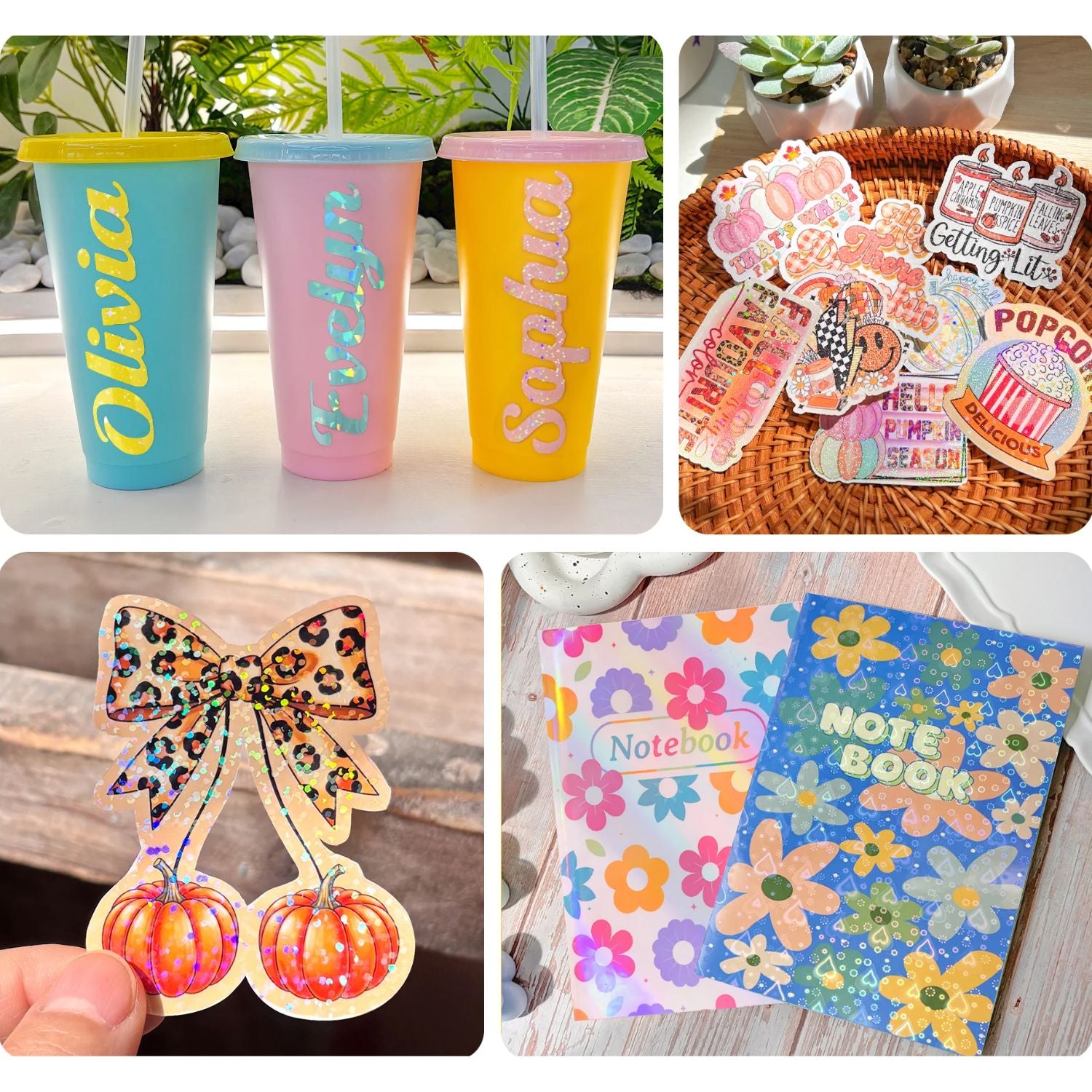 Matte Clear Laminated Sheets / 15 Hojas para Laminado en Frío Transparente Mate Viniles Teckwrap