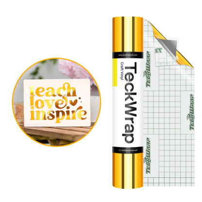 BF Mirror Chrome Prime Gold Vinyl / Vinil Espejo Sin Burbujas Oro Prime Viniles Teckwrap