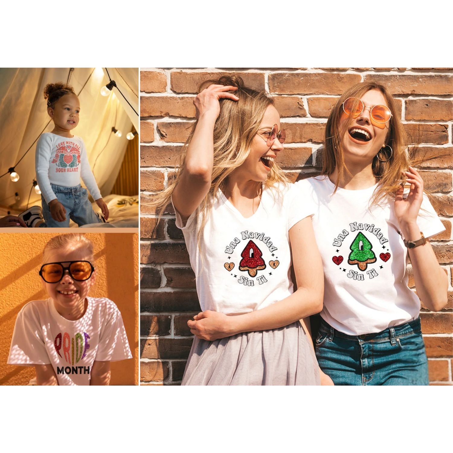 Glitter Heat Transfer Vinyl Rose Gold / Vinil Diamantina Termoadhesivo Oro Rosa Viniles Teckwrap