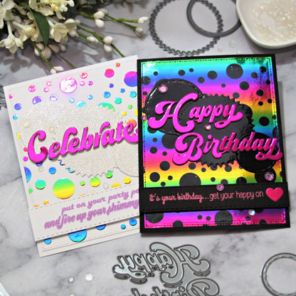 Rollo de Foil para Tinta Toner Arcoiris 19.5cm x 5m Foil Hobbees