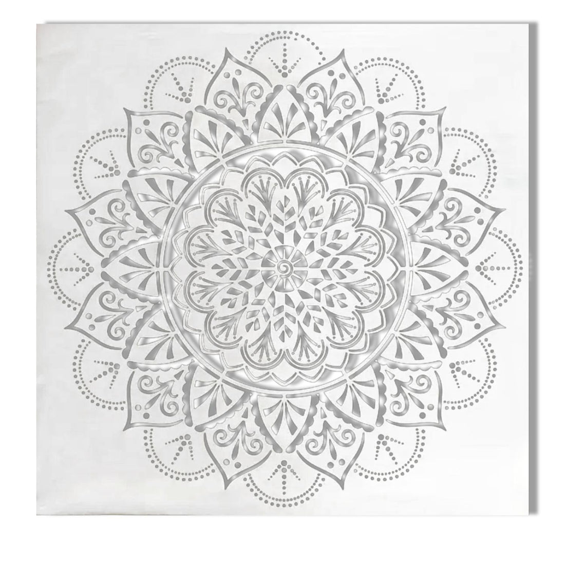 Esténcil de Mandala 14 Esténciles / Plantillas Hobbees