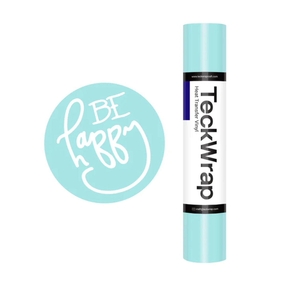 PU Heat Transfer Vinyl Pastel Blue / Vinil De Transferencia De Calor Azul Pastel Viniles Teckwrap