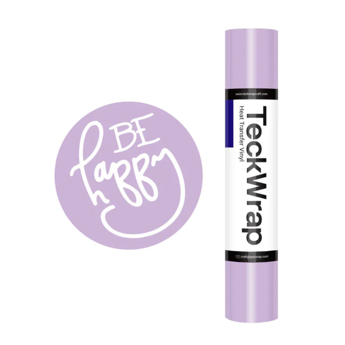 PU Heat Transfer Vinyl Lilac / Vinil De Transferencia De Calor Morado Pastel Viniles Teckwrap