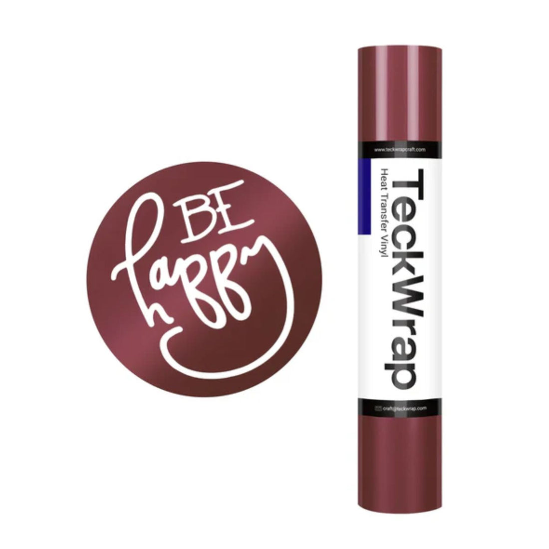 PU Heat Transfer Vinyl Ancora Red / Vinil De Transferencia De Calor Rojo Fuerte Viniles Teckwrap