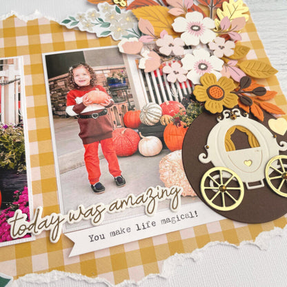 Fairy Tale Carriage Dies / Suajes De Corte Carruaje Cuento De Hadas Accesorios para Suajadoras Spellbinders