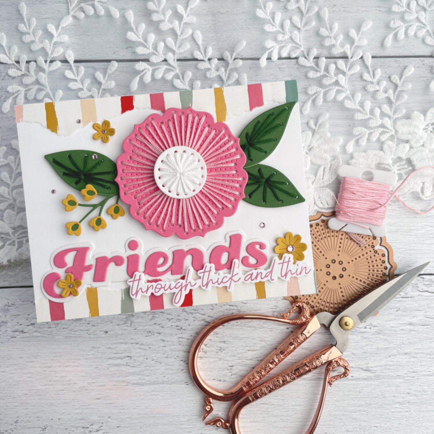 Friends Cutting Dies / Suajes De Corte Amigos Accesorios para Suajadoras Spellbinders