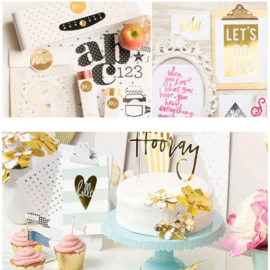 Mini Minc Foil Machine / Laminadora Aluminio + Complementos Minc Heidi Swapp