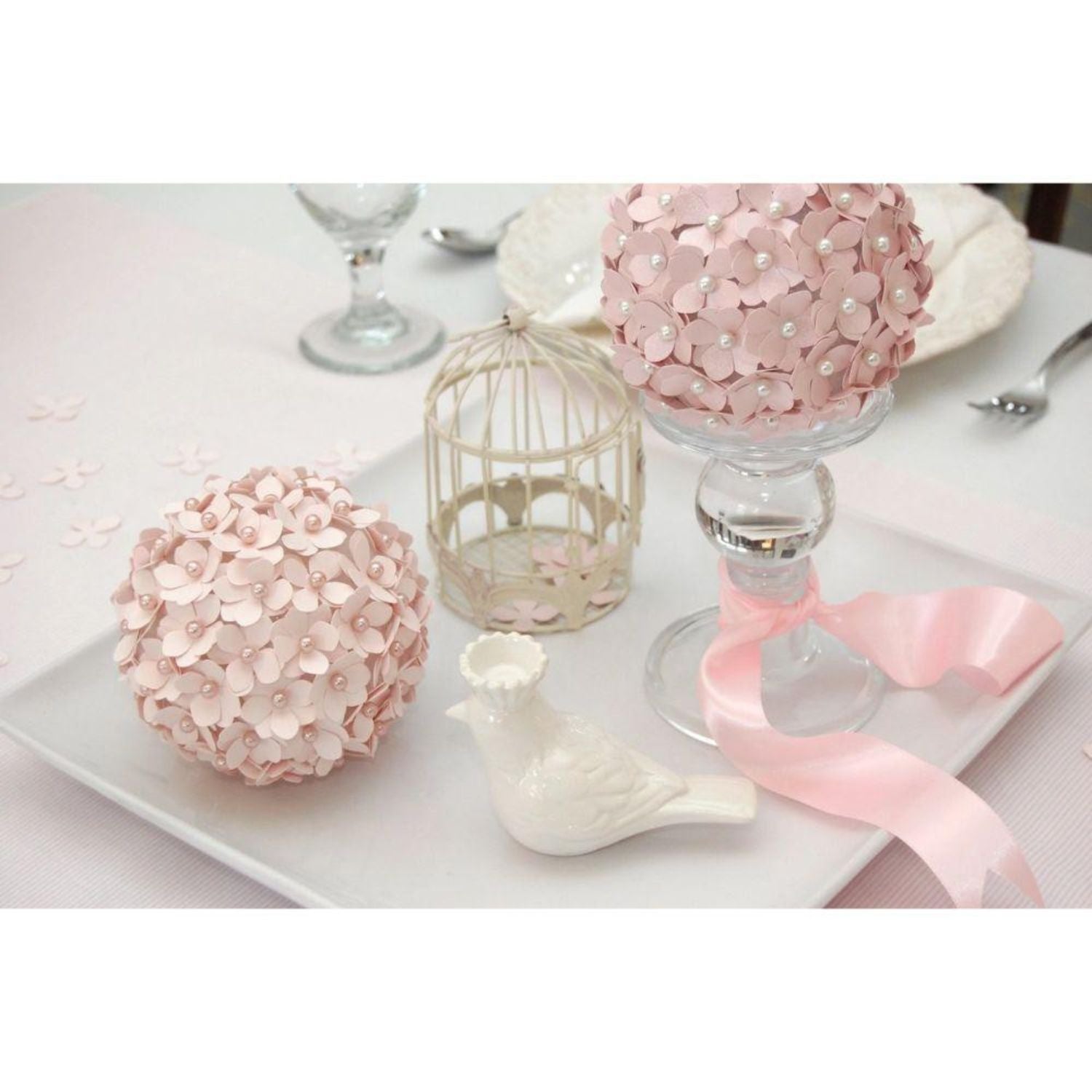 200 Alfileres con Cabeza de Perla 4 cm Adornos / Embellishments Hobbees