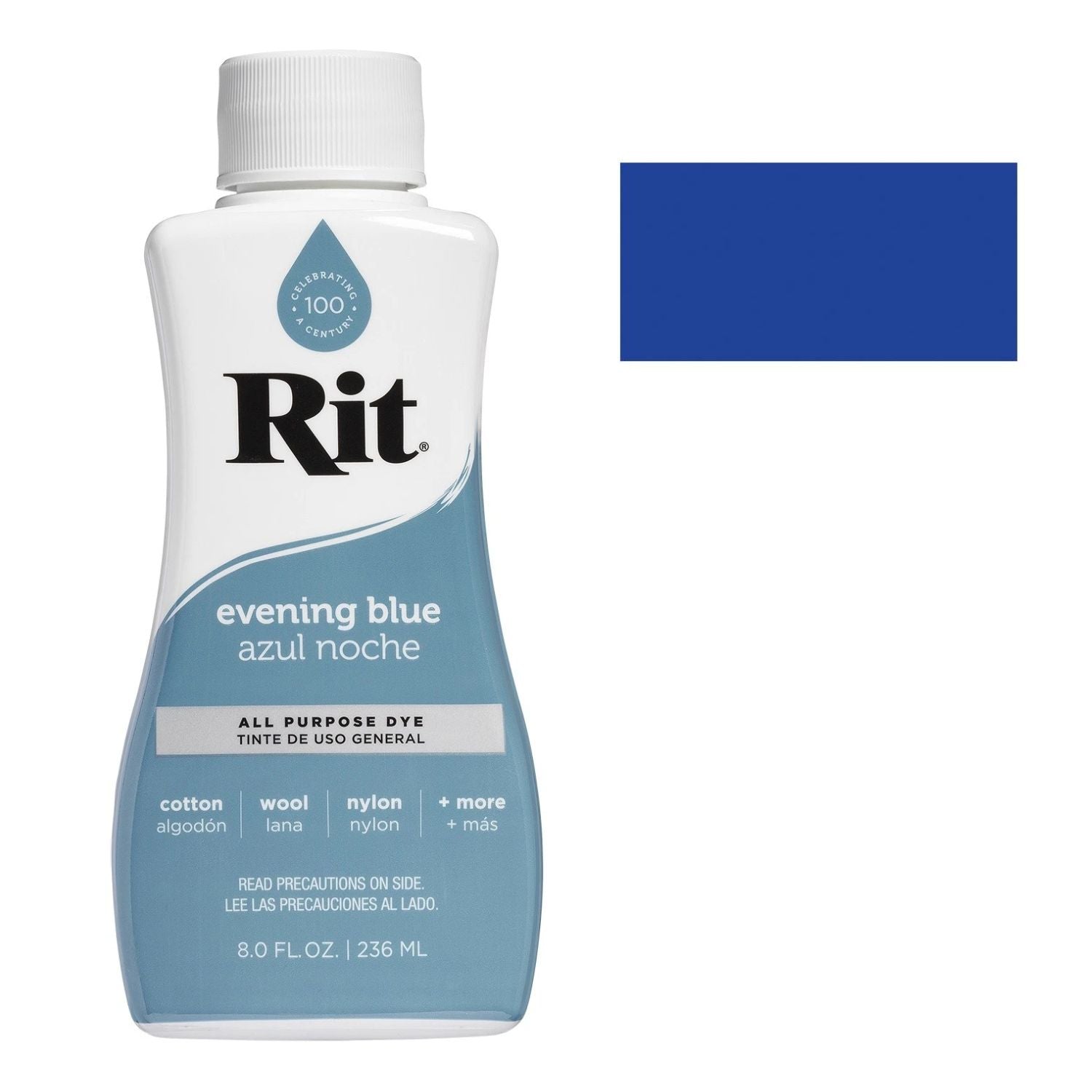 Rit Líquido Colorante Azul Noche Oscura Teñir Renovar Tela Tinte Ropa ...