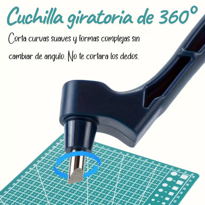 3 Cuchillas Repuesto Para Gyro Cutter Tijeras / Cutters Hobbees