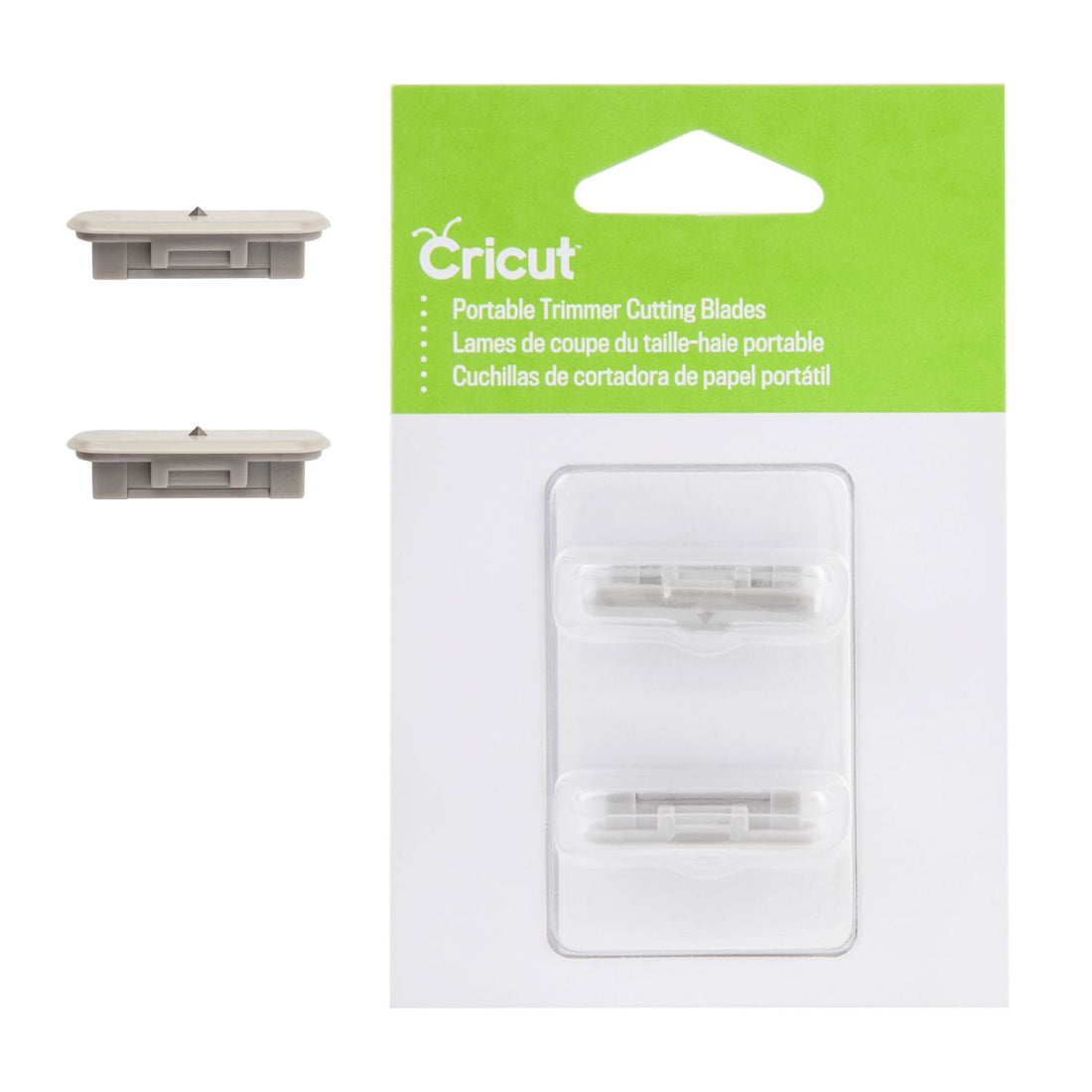 Portable Trimmer Cutting Blades / Cuchillas Cortadoras de Papel Portátil Navajas y cuchillas para máquinas Cricut