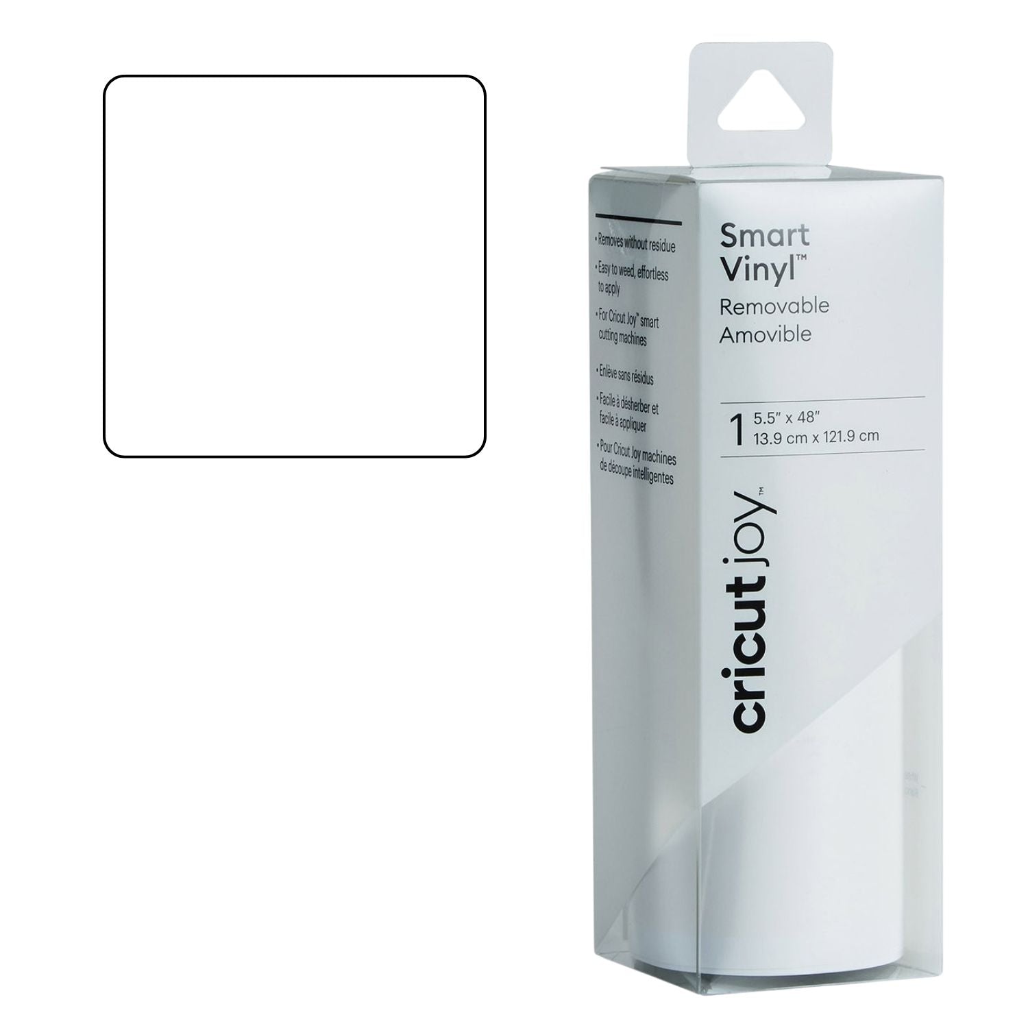 Smart Vinyl Removable White Matte / Vinil Removible Blanco Mate Viniles Cricut