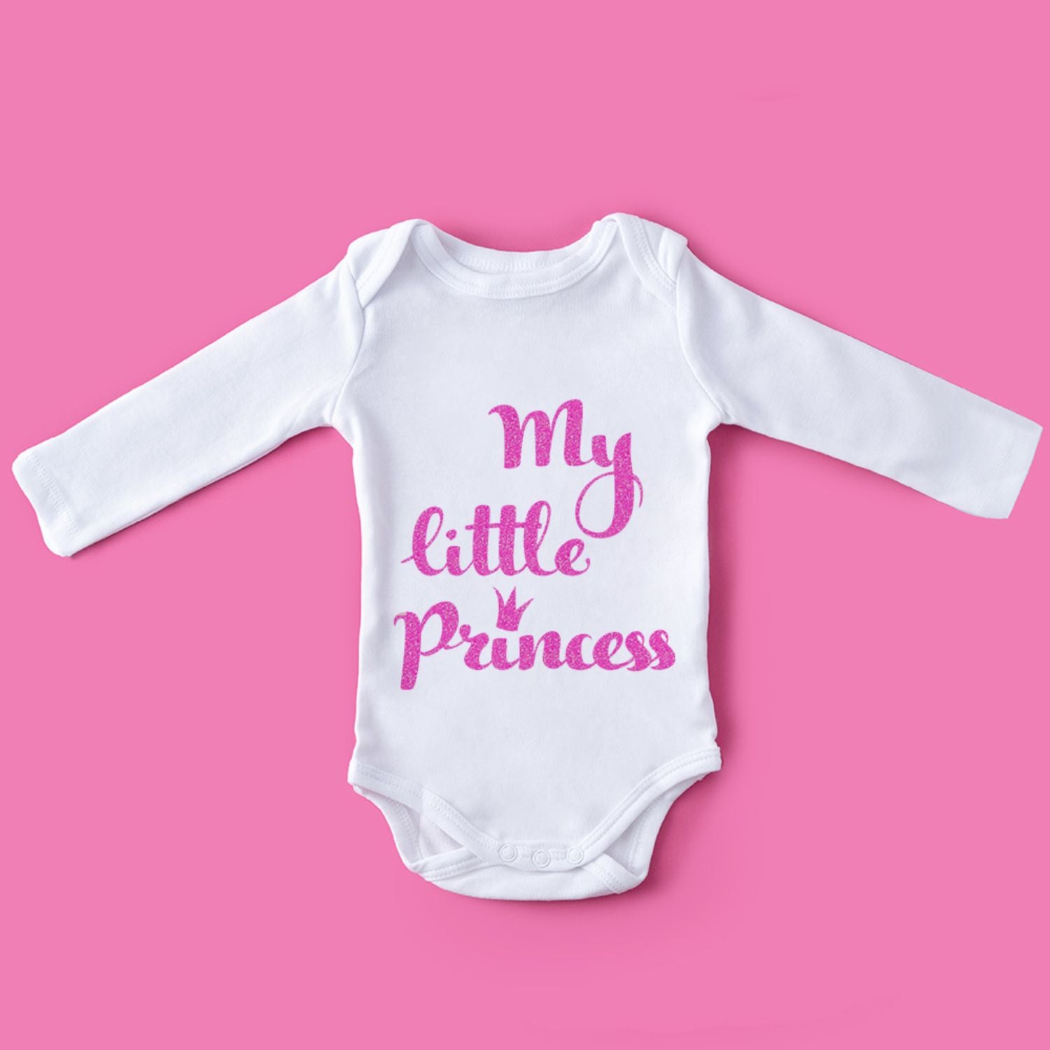 Glitter Iron On Fluorescent Pink / Vinil Calor Diamantina Rosa Fluorescente Viniles Cricut