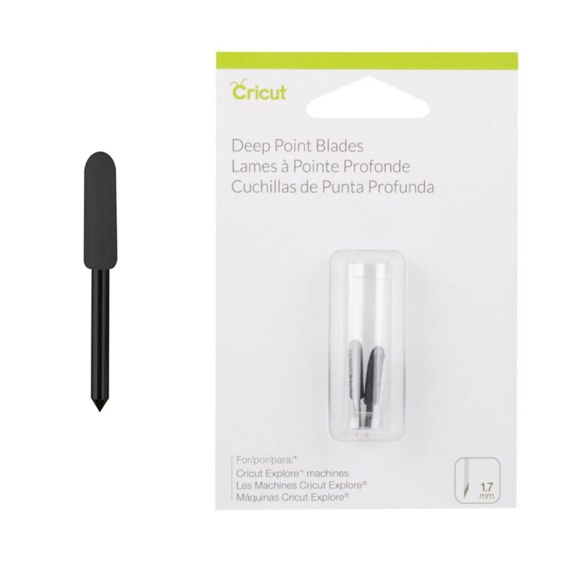 Cricut Replacement Deep Cut Blades / Navajas de repuesto Corte Profundo Navajas y cuchillas para máquinas Cricut