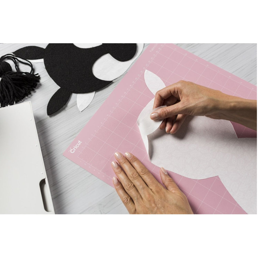 Fabric Grip Mat 12&quot; x 24&quot; Pink / Tapete de Corte Rosa para Tela Mats para Plotters Cricut