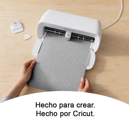 Smart Vinyl Iron On Joy Xtra Prismatic Glitter / Vinil Termoadhesivo Smart Plata Diamantina Viniles Cricut