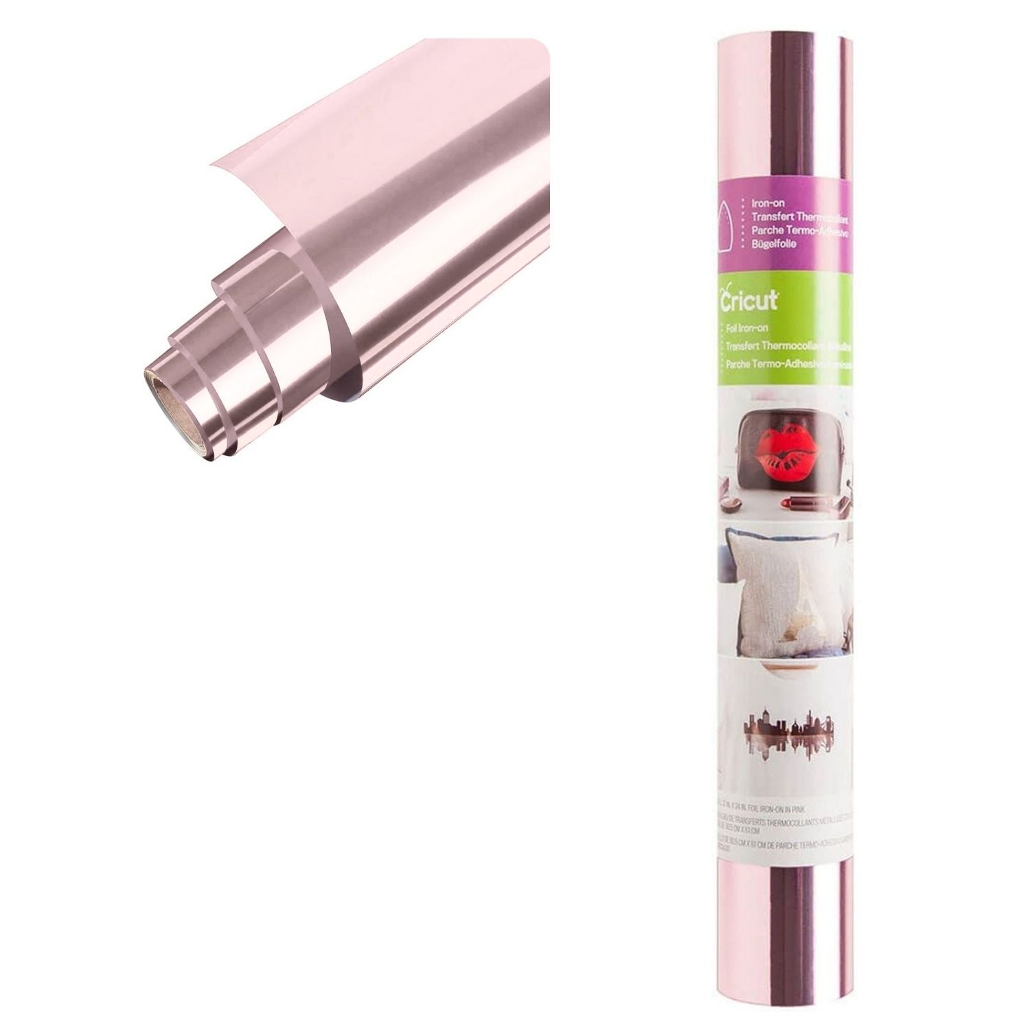 Foil Iron-On Pink / Foil Térmico Metalizado Rosa Foil Cricut