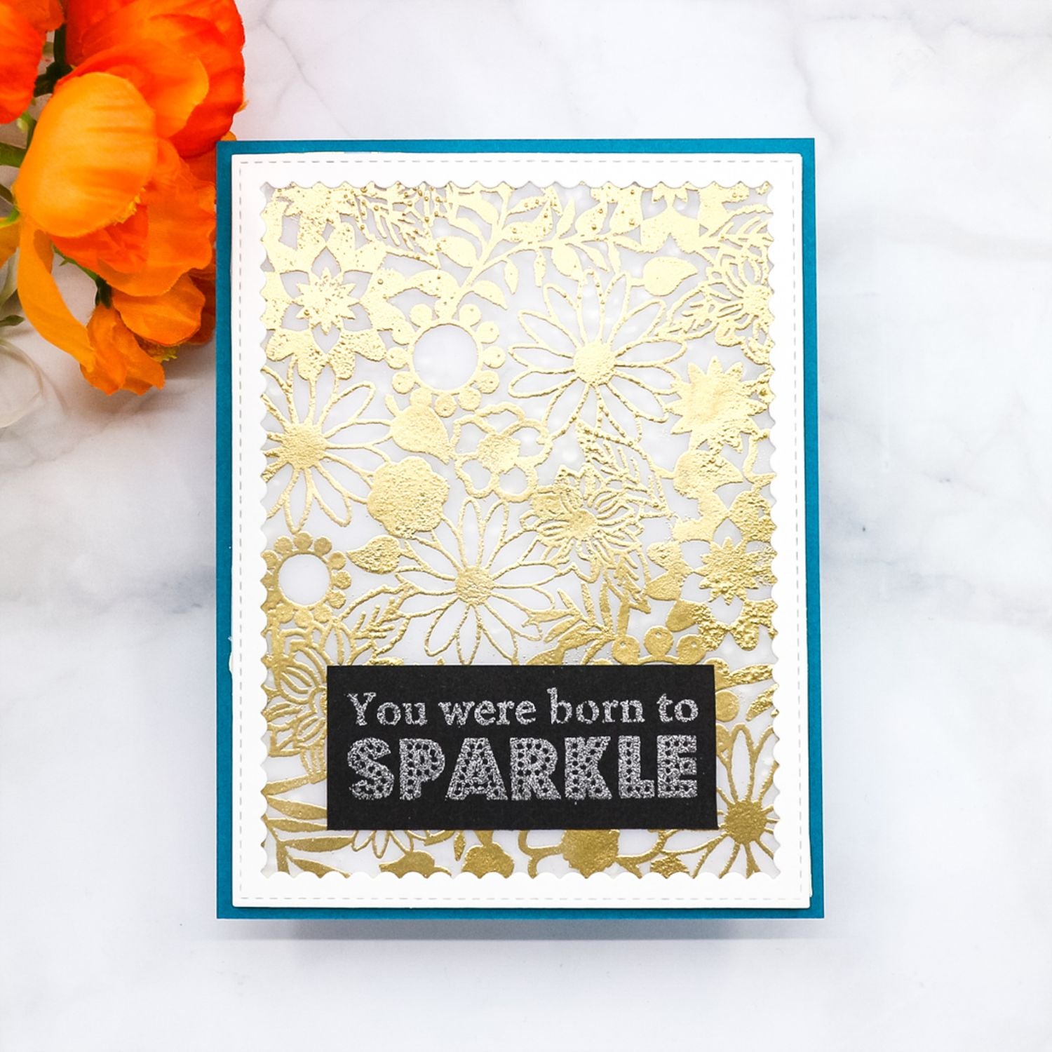 Gold Rich Embossing Powder / Polvo de Embossing Oro Opaco Polvos de Embossing Wow!