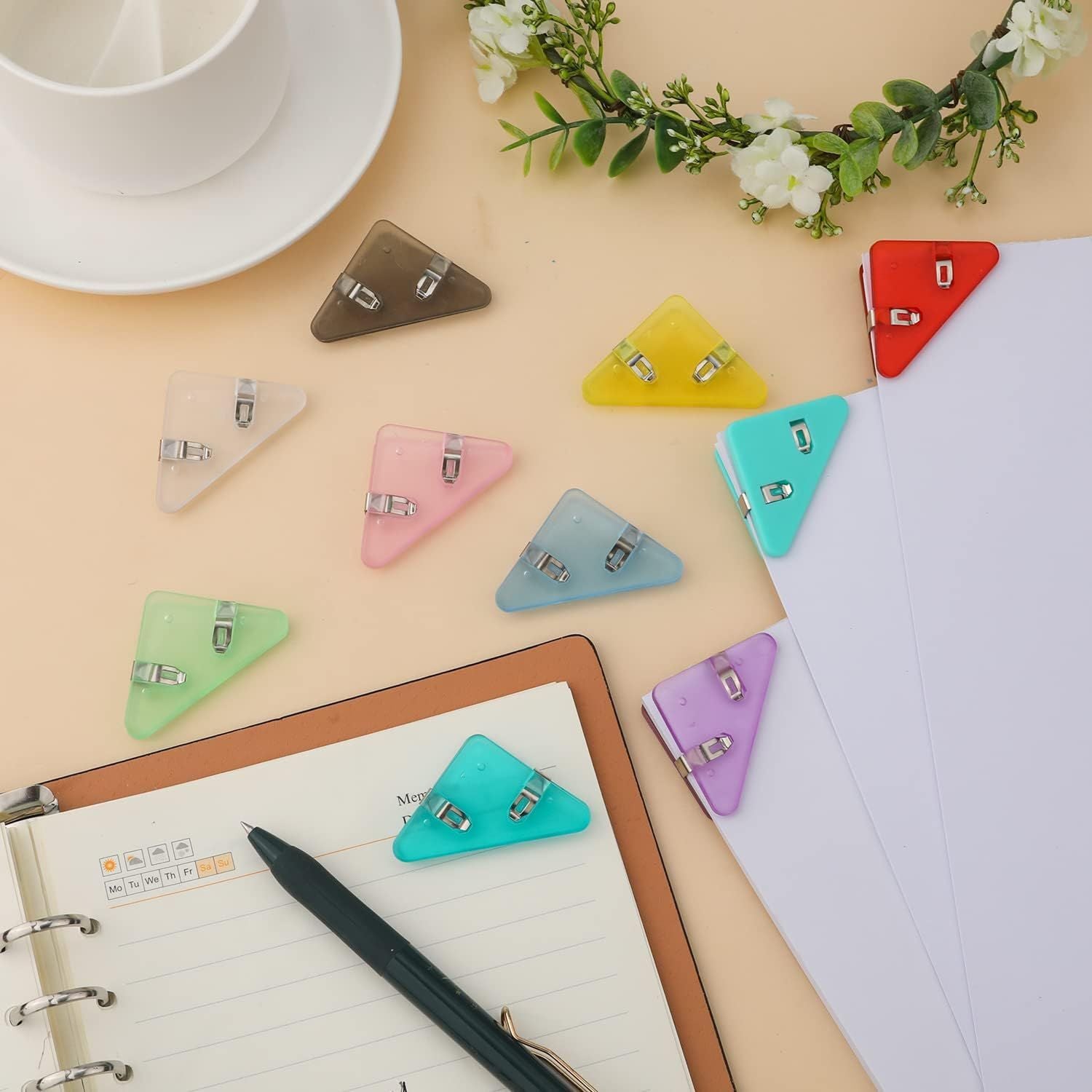 5 Clips Triangulares para Esquinas Herramientas Hobbees