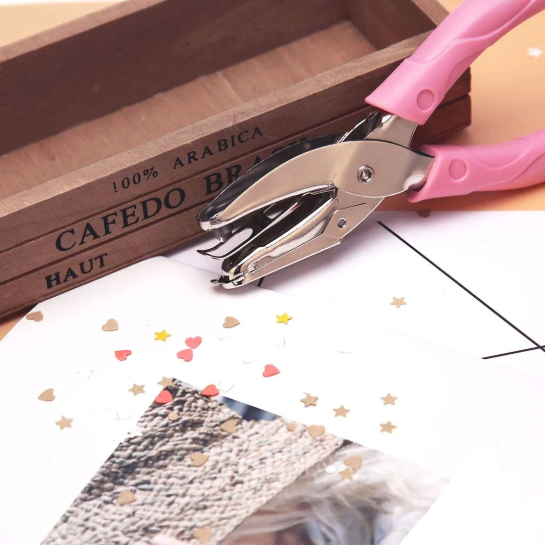 Perforadora de Hoyitos de Estrella 5 mm Perforadoras Hobbees