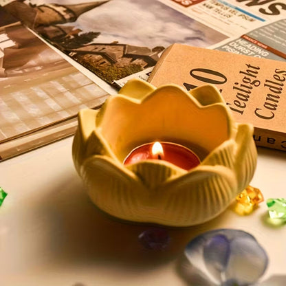 Molde de Silicón Flor de Loto Resina Epóxica y Accesorios Hobbees