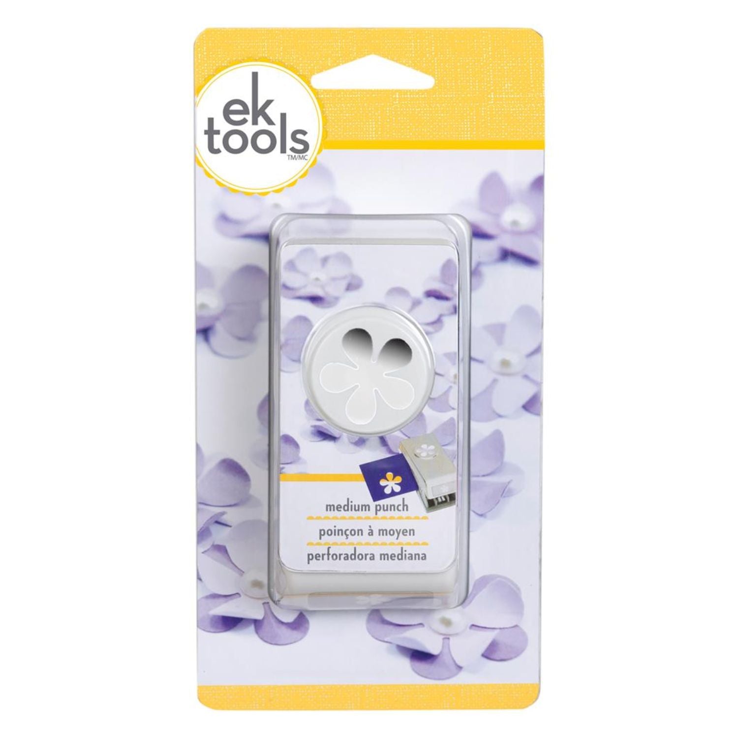 Retro Flower Medium Punch / Perforadora de Flor Perforadoras Ek Success