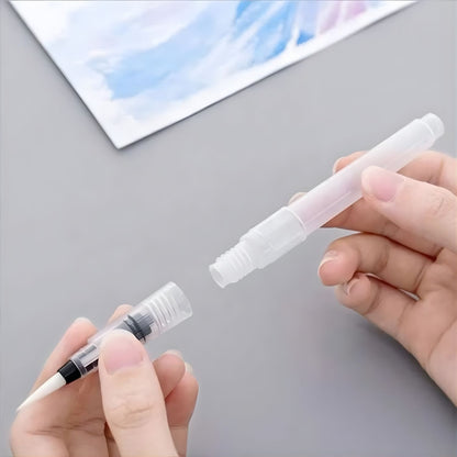 Water Brush Set Fine Point / 2 Pinceles para Agua Punta Fina Caligrafía plumas Kelly Creates