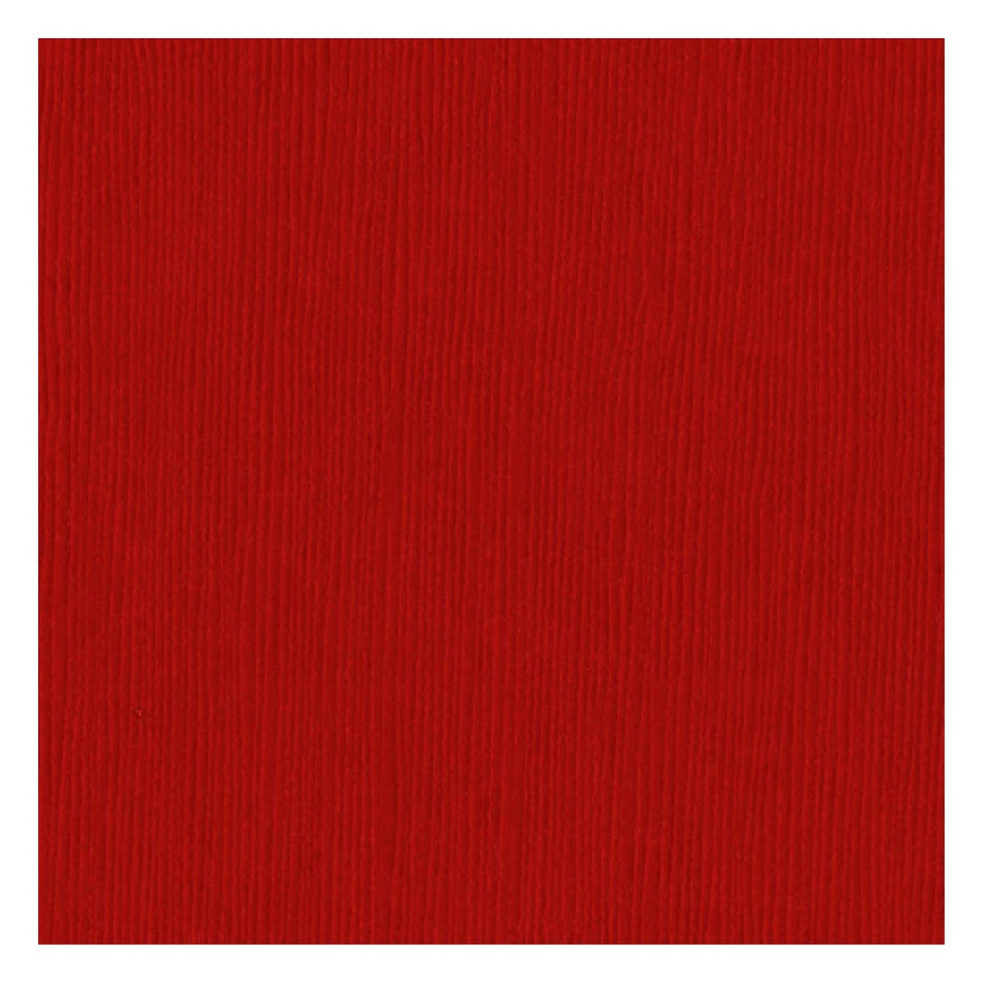 Fourz Cardstock Classic Red / Cartulina Color Rojo Clásico 30.5 cm Papel, Hojas Sueltas Bazzill