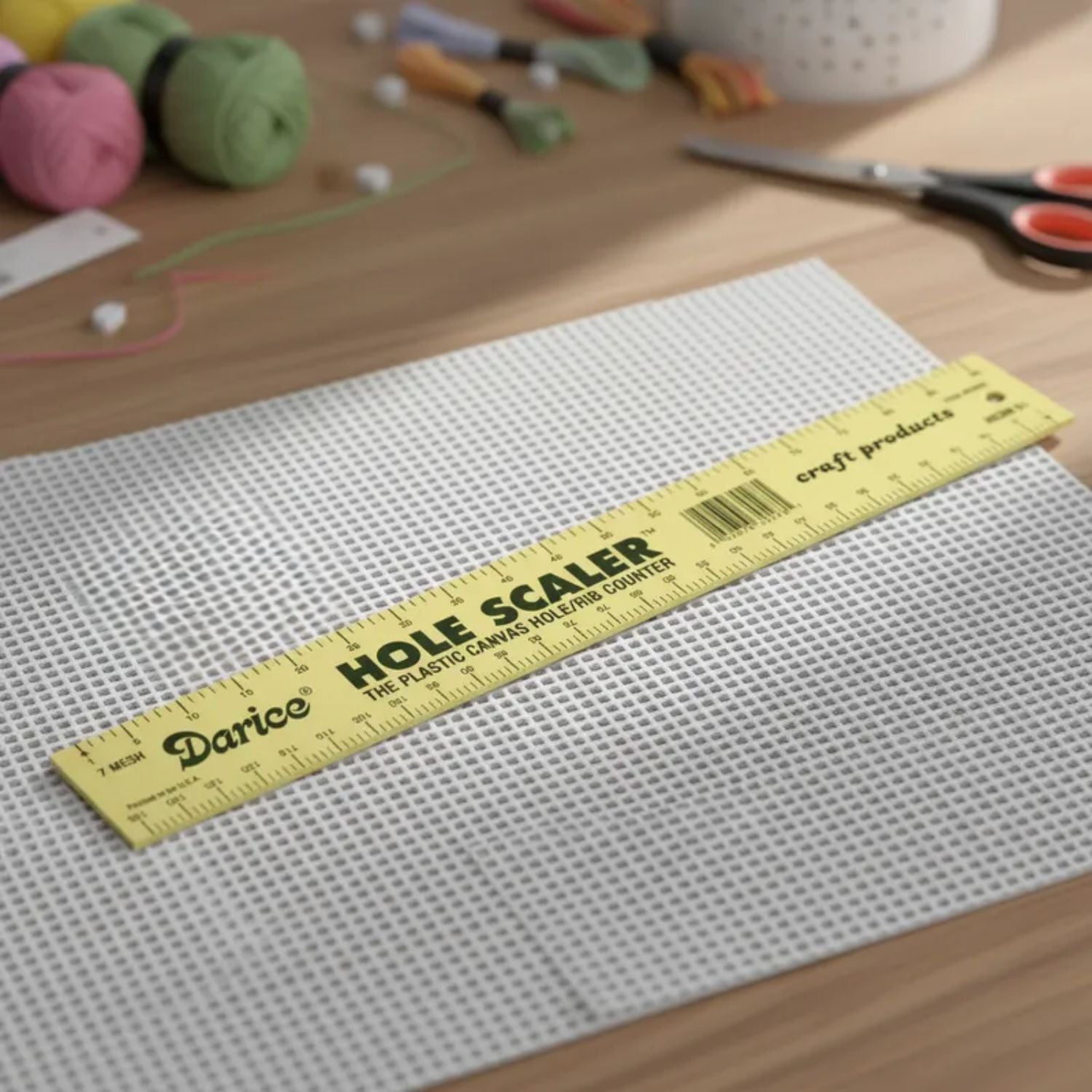 Contador de Agujeros Laminado para Punto de Cruz Herramientas Darice