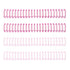 Cinch Wires Pink 0.625" / 4 Arillos Metálicos Rosas Arillos para Engargolar We R Memory Keepers