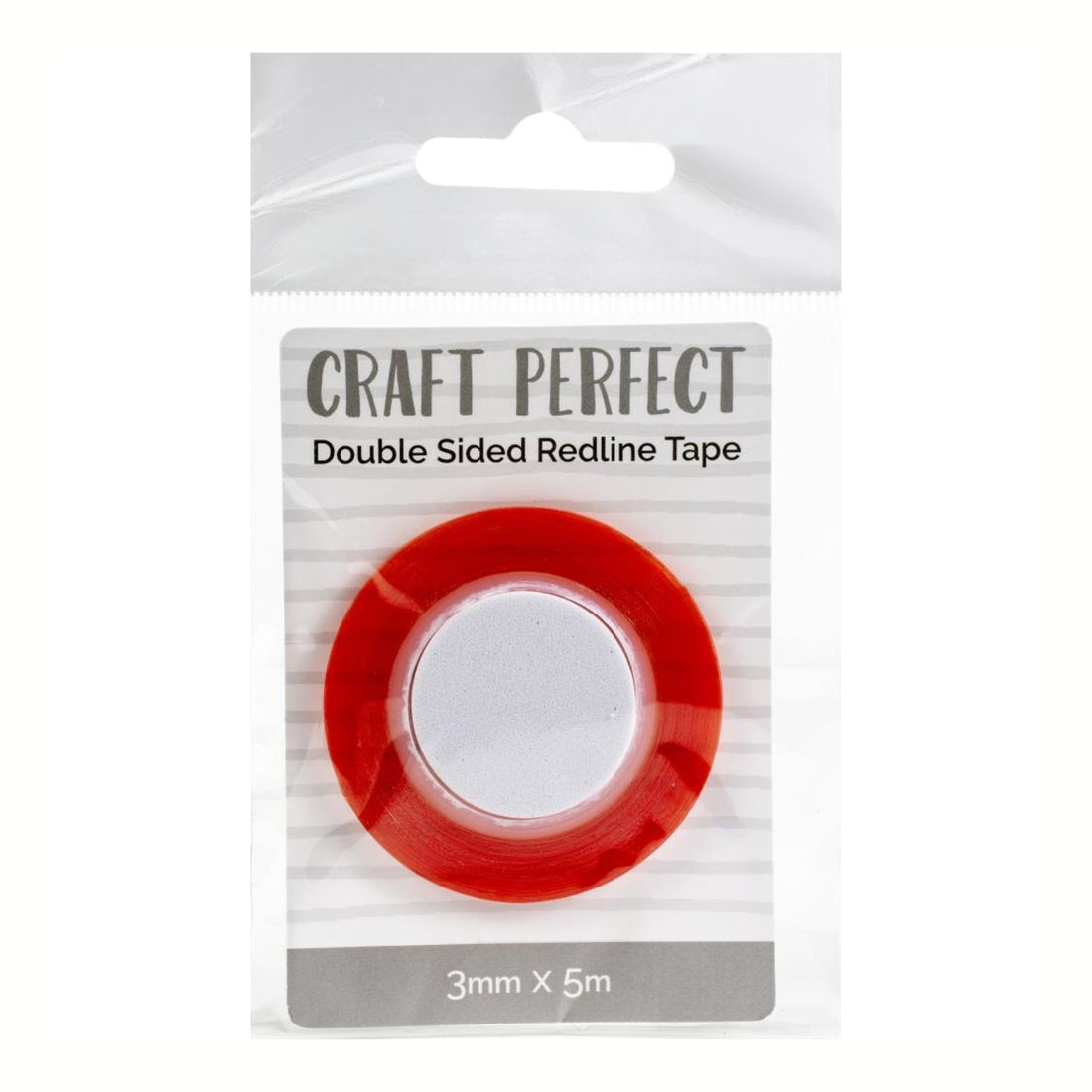 Double-Sided Redline Tape / Cinta Doble Cara 3mm Adhesivos / Pegamentos Craft Perfect