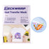 Heat Transfer Mask Sheets / 15 Hojas de Transfer Térmico Transparente Liner Viniles Teckwrap