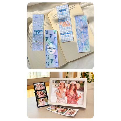 Laminate Sheets Sparkle Holographic / 50 Hojas Laminado Autoadhesivo Brillos Holo Acetato y Especializados Teckwrap