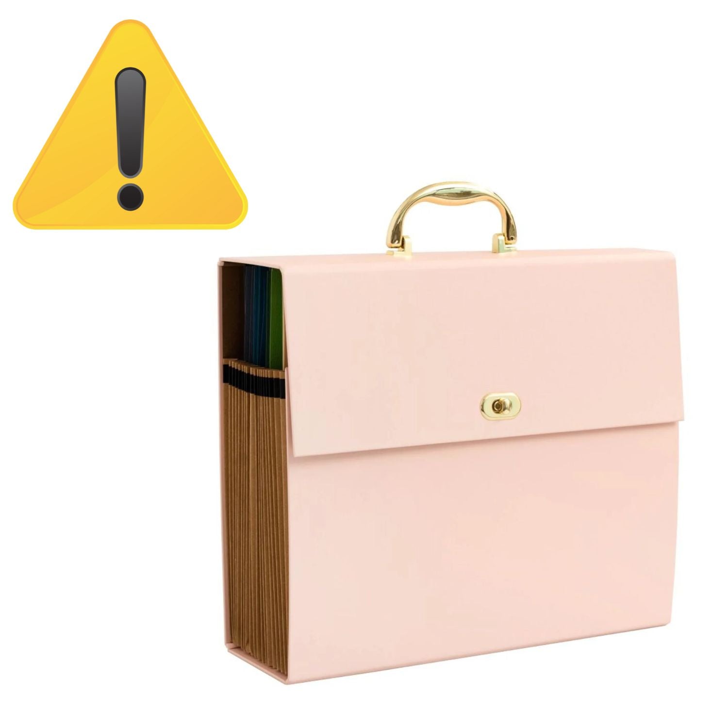 Accordion Paper Storage Pink / Organizador Tipo Acordeón para Papel Almacenamiento y Organización We R Memory Keepers