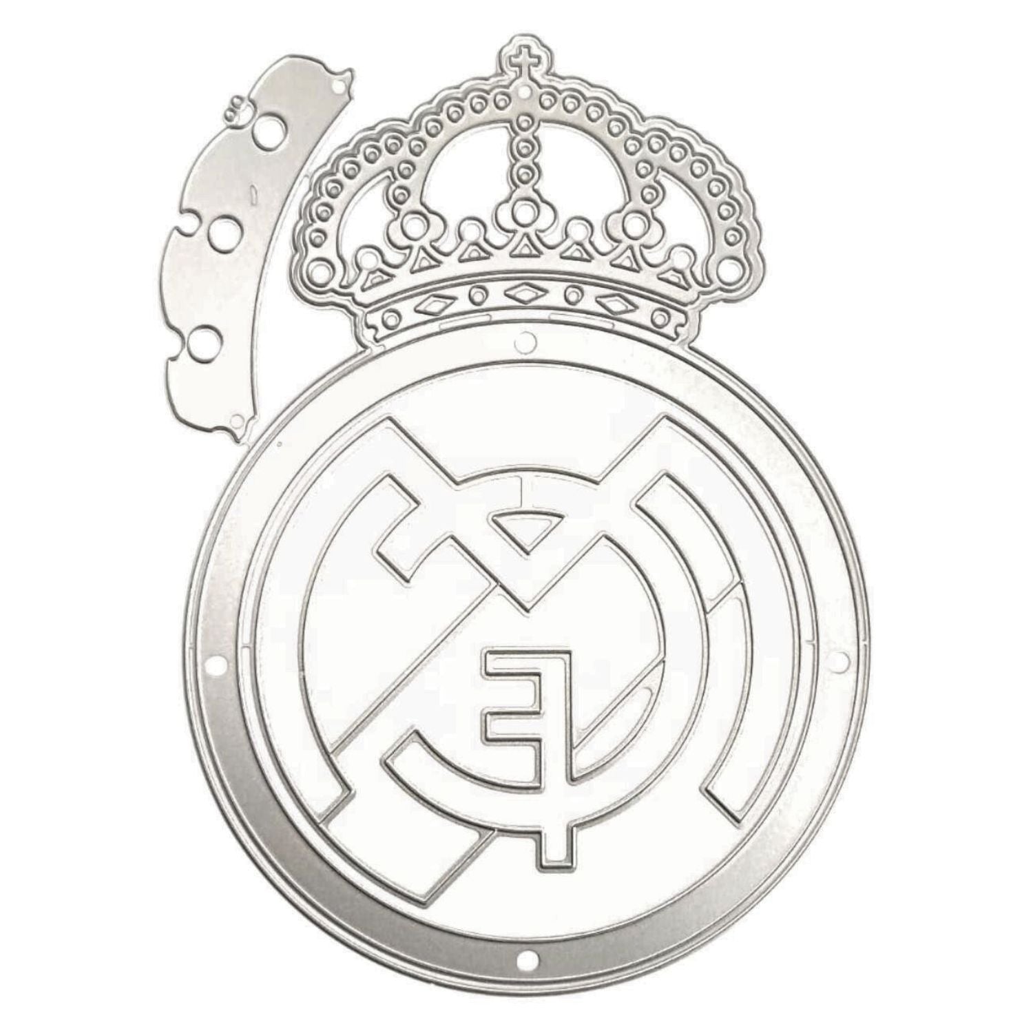 Suaje o Troquel Escudo Deportivo con Corona Dados de Corte / Suajes / Troqueles Hobbees