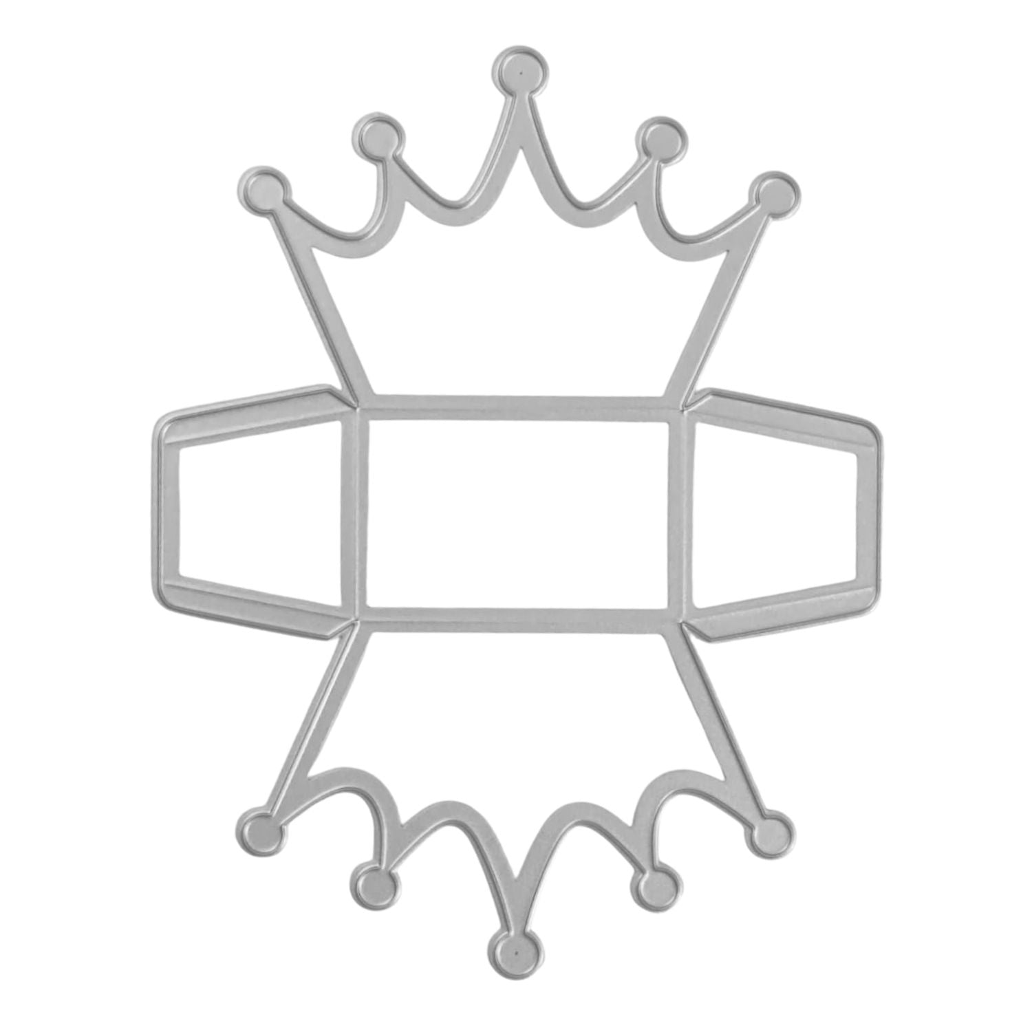 Suaje o Troquel de Cajita Corona Real Dados de Corte / Suajes / Troqueles Hobbees
