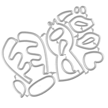 Suaje o Troquel Reno Narizón Dados de Corte / Suajes / Troqueles Hobbees