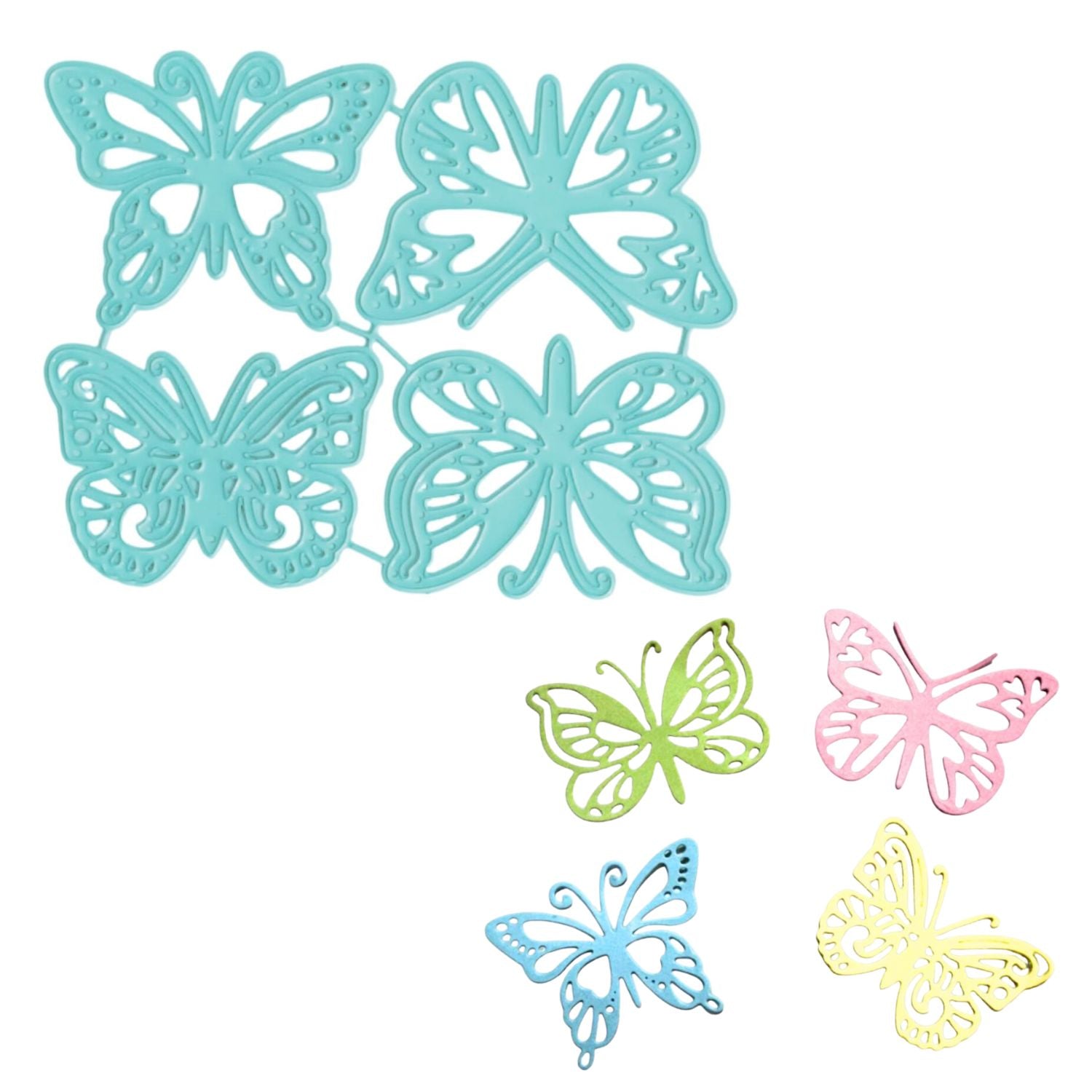 Troquel de Mariposas Caladas Dados de Corte / Suajes / Troqueles Lyssette Guiot Crafts