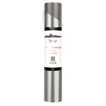 Simple Gray Metallic Pearlescent HTV / Vinil Termoadhesivo Perlado Metálico Gris Viniles Teckwrap