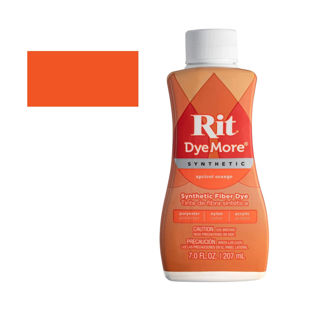 Rit DyeMore Synthetic Apricot Orange / Líquido Para Teñir Albaricoque Naranja Pintura para Tela Rit