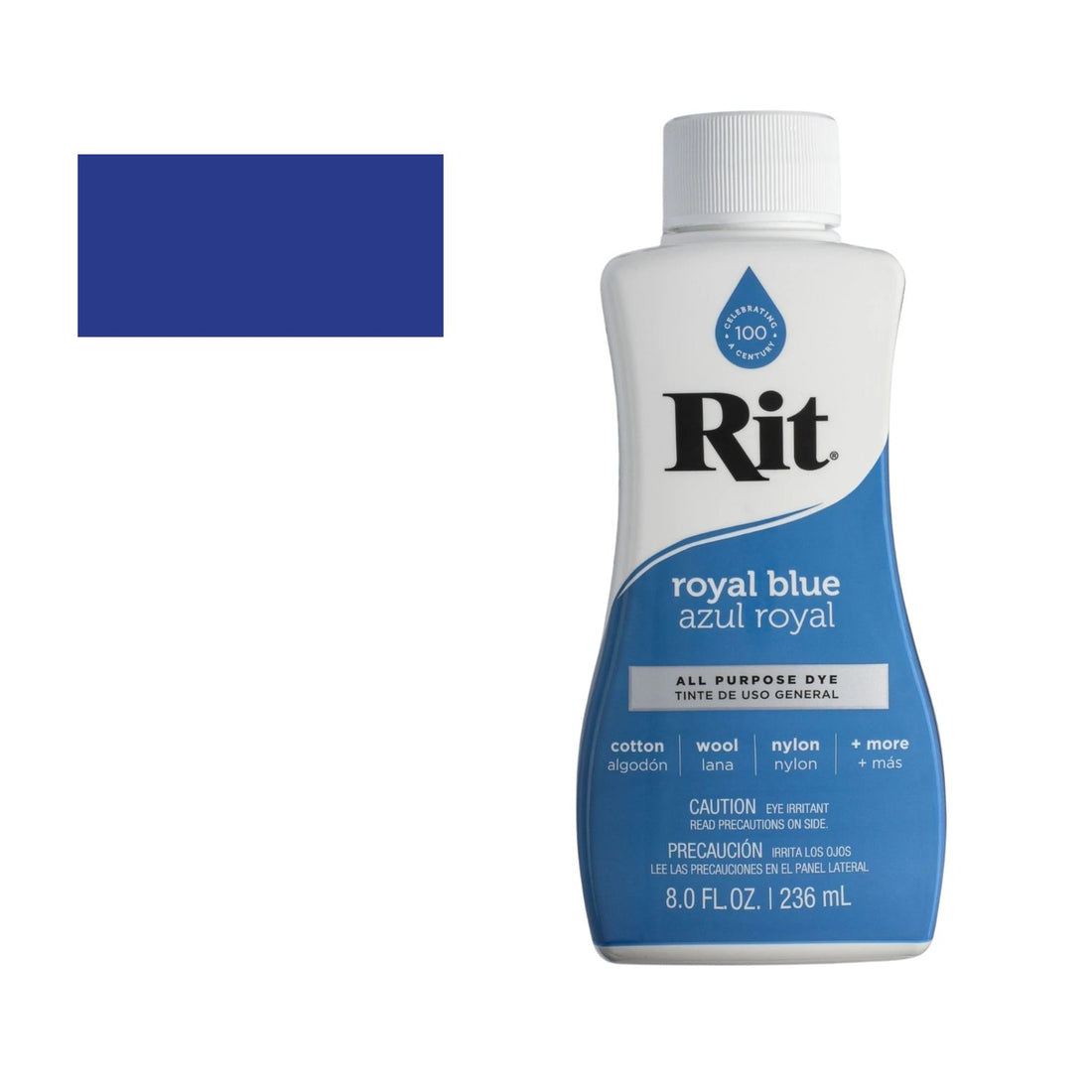 Rit Dye Liquid Royal Blue / Líquido Para Teñir Azul Real Pintura para Tela Rit