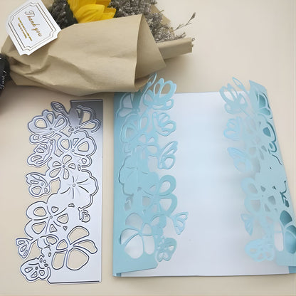 Suaje de Borde de Flores Caladas Pensamientos Dados de Corte / Suajes / Troqueles Hobbees