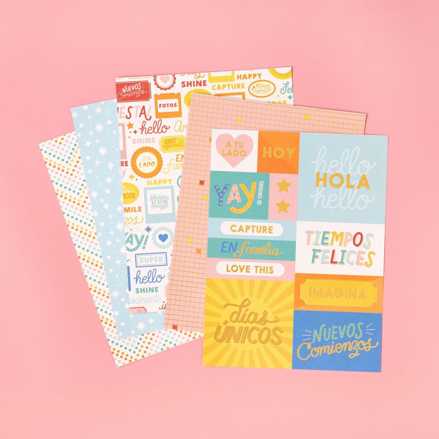 Especial Single-Sided Paper Pad 6 x 8" / Block de Papel Especial Papel American Crafts