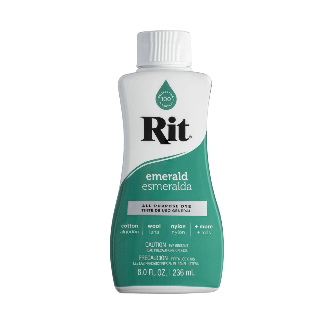 Rit Dye Liquid Emerald/ Líquido para Teñir Esmeralda Pintura para Tela Rit