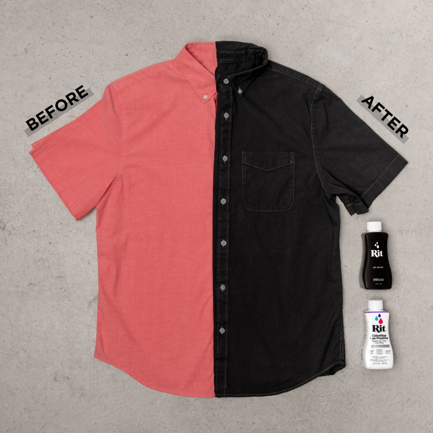 Tie-Dye Kit Back To Black / Colorante De Vuelta al Negro Pintura para Tela Rit