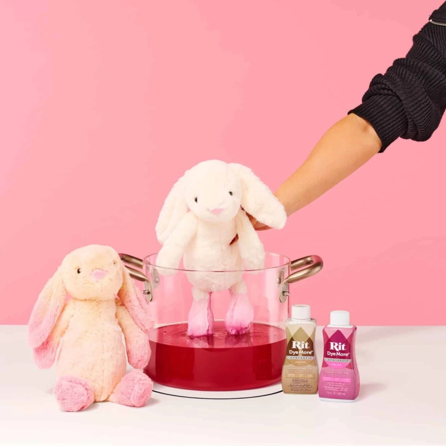 Rit DyeMore Liquid Super Pink / Líquido para Teñir Rosa Pintura para Tela Rit