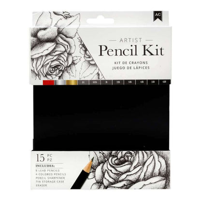 Drawing Set / Set de Dibujo 15 pz. Dibujo American Crafts