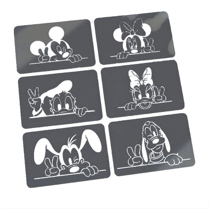 Set Stencils Pandilla Disney Peekaboo